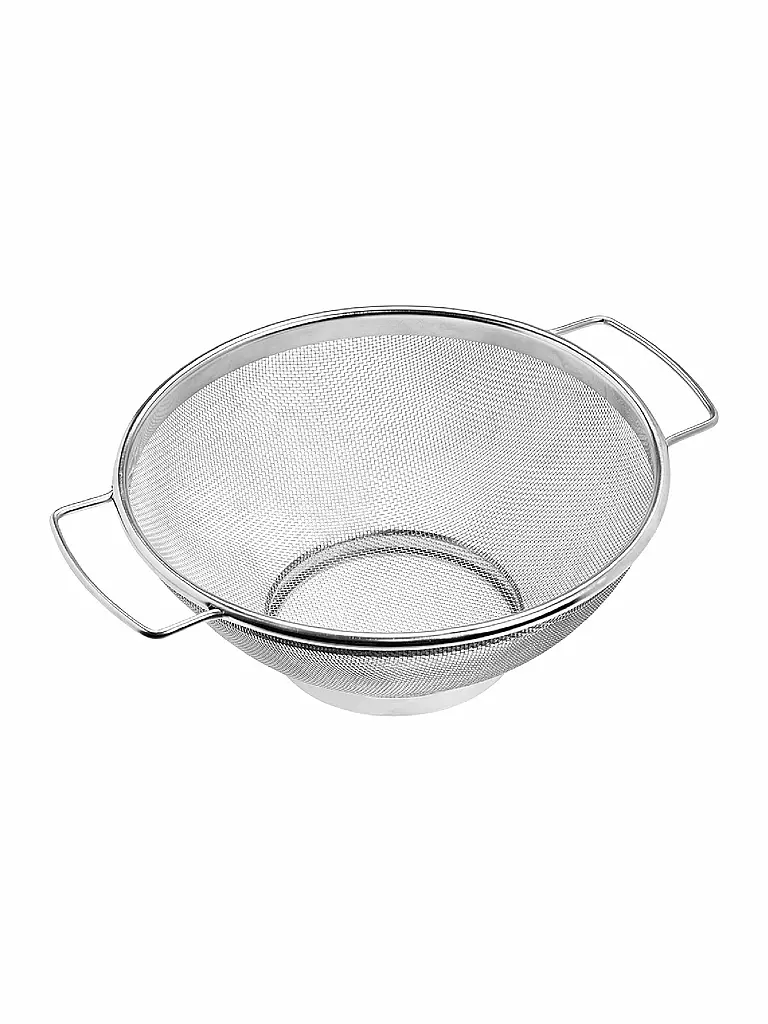 LURCH | Colador de pie de acero inoxidable 25 cm | Plata