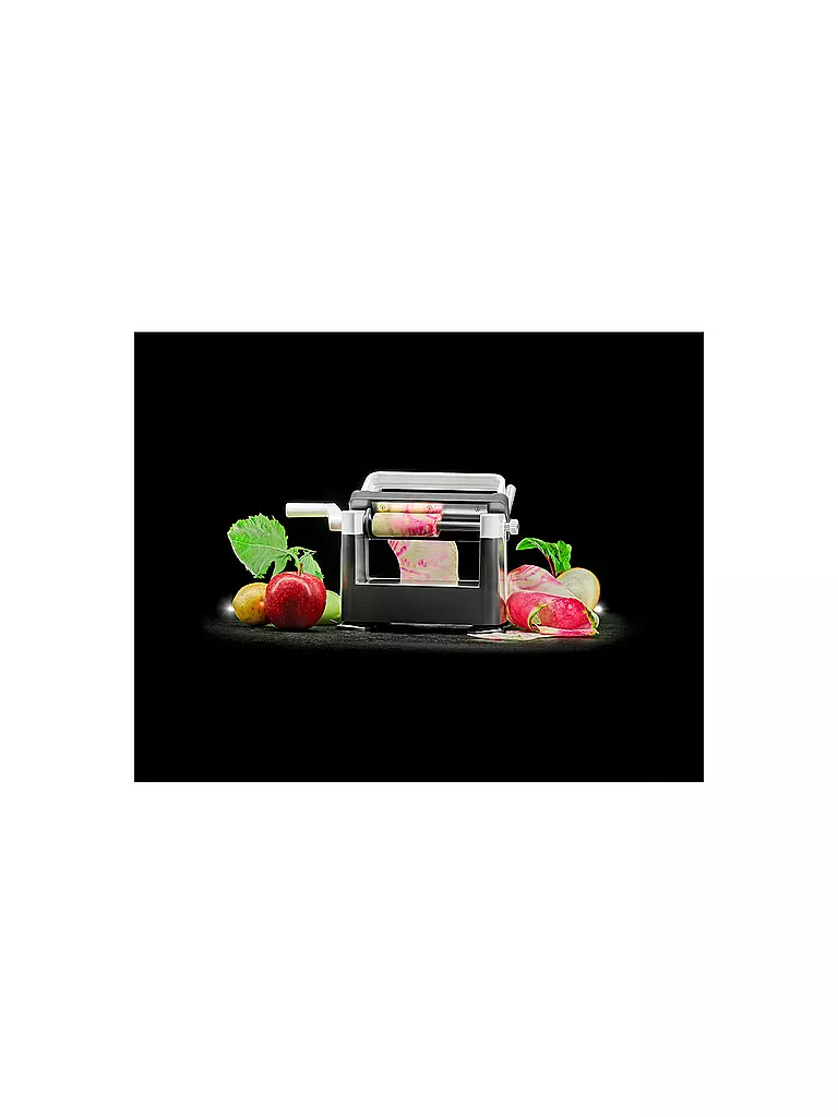 LURCH | Cortador de cintas de verduras Catto gris hierro/blanco |