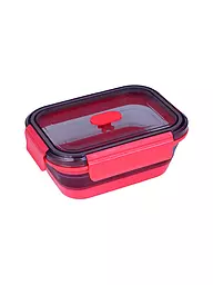 LURCH | Fiambrera de silicona 0,8 l Frozen-Pink | Fucsia