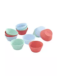 LURCH | Flexiform Muffinliner Herz 6er Set Pastel Mix | Multicolor
