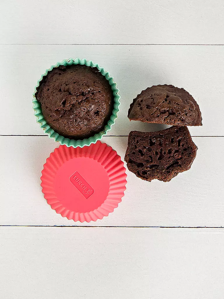 LURCH | Flexiform Muffinliner Juego de 12 Pastel Mix | Multicolor