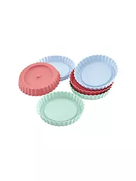 LURCH | Flexiform Muffinliner Herz 6er Set Pastel Mix | Multicolor