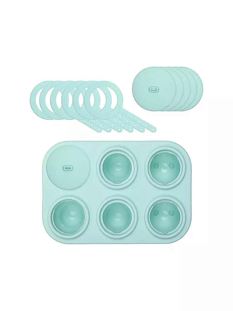 LURCH | Molde para cubitos de hielo ICEFORM ARCTIC 6 compartimentos Harmony Mint | Menta