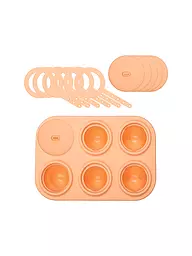 LURCH | Molde para cubitos de hielo ICEFORM ARCTIC 6 compartimentos Harmony Mint | Naranja