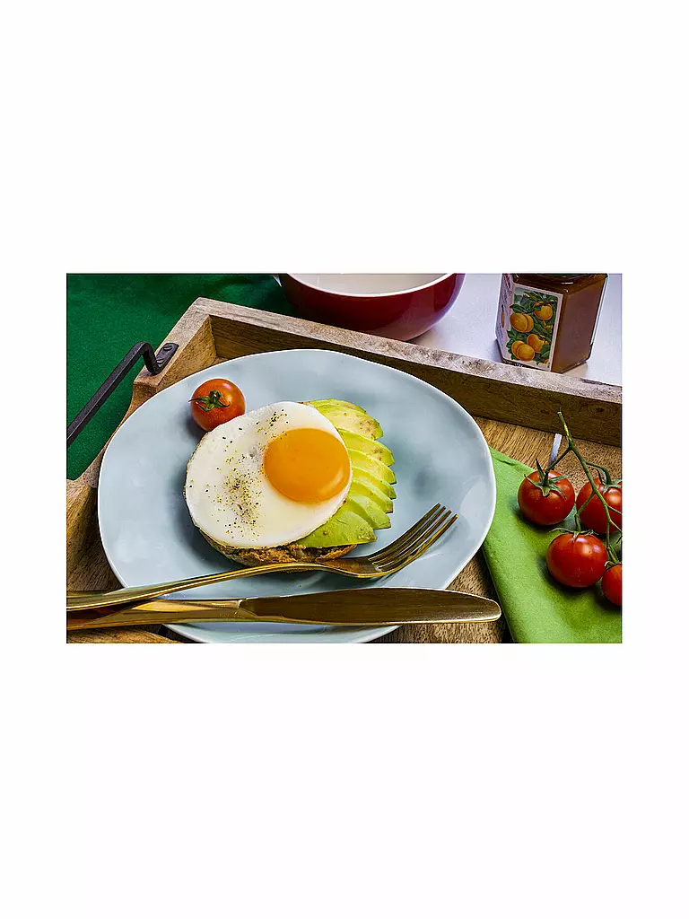 LURCH | Molde para huevos redondo, juego de 2, silicona gris claro/gris hierro |