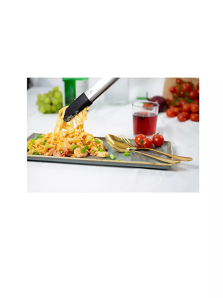 LURCH | Pinza universal TANGO 24cm acero inoxidable / silicona |