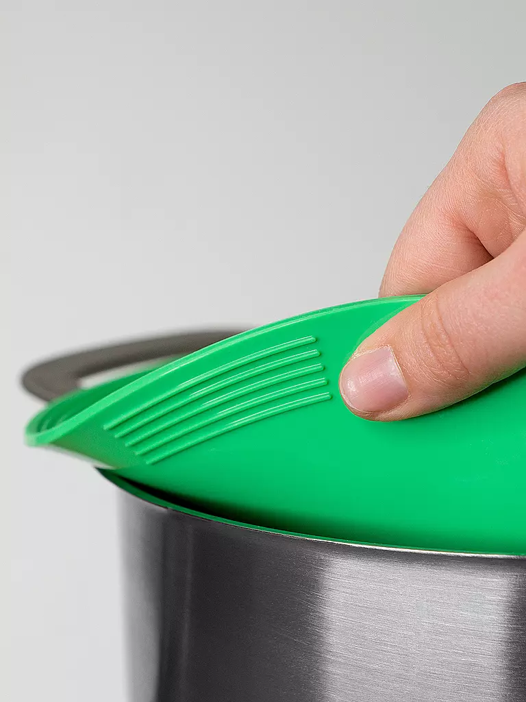 LURCH | Protector anti-salpicaduras de silicona de 27 cm, verde | 