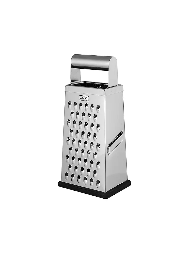 LURCH | Rallador de cuatro caras de 24,5 cm de acero inoxidable | Plata