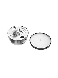 LURCH | Rallador de parmesano RazorTech EDS con tapa 13cm | Plata