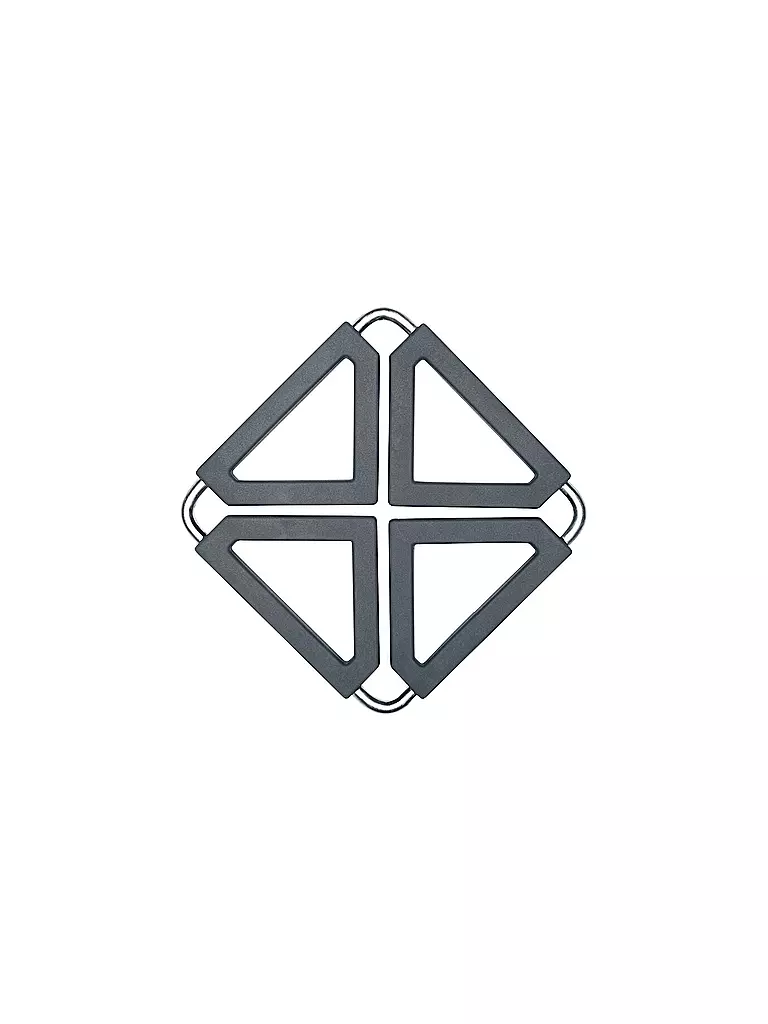 LURCH | Salvamanteles de silicona plegable gris hierro | Gris