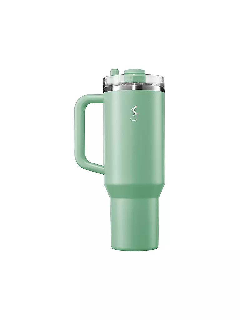 LURCH | Vaso térmico con pajita 1,2 l Salvia | Verde claro