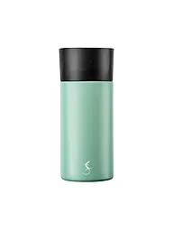 LURCH | Vaso térmico de acero inoxidable 360° 0,3 l negro | Menta