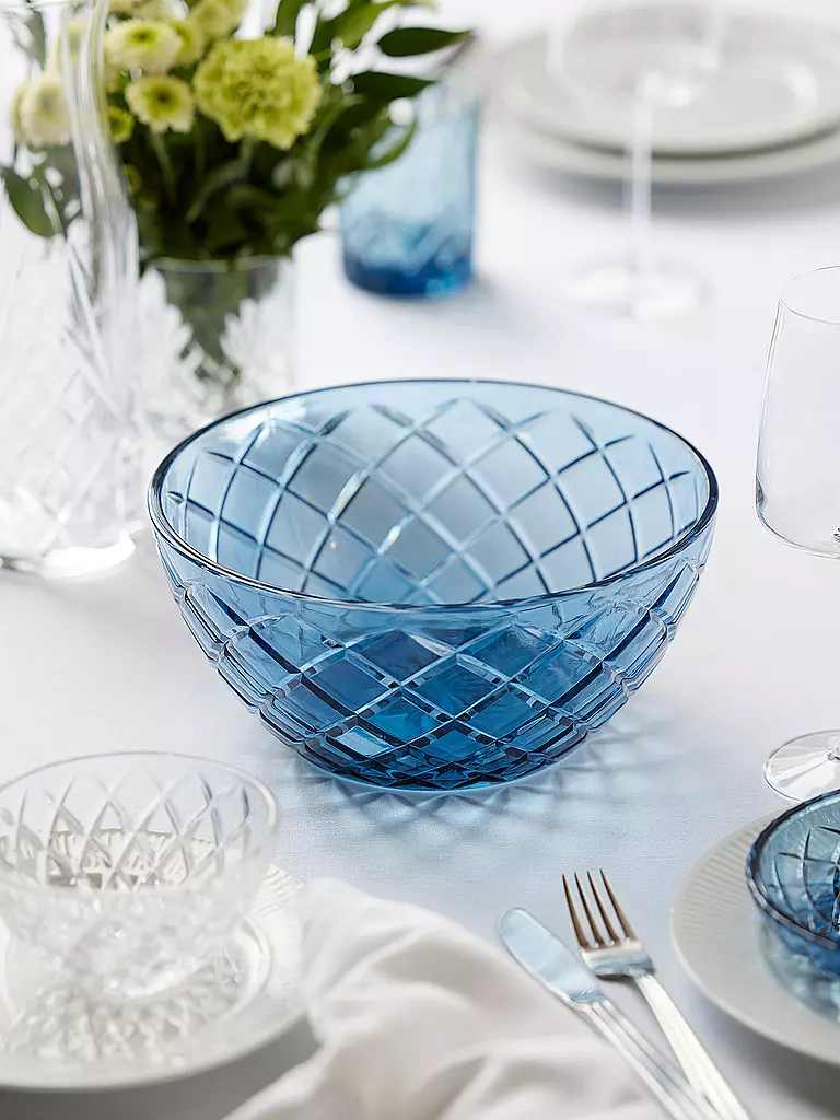 LYNGBY GLAS | Bol 24cm SORRENTO Azul | 