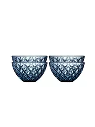 LYNGBY GLAS | Cuenco 4 piezas 12cm SORRENTO Azul | Azul