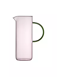 LYNGBY GLAS | Jarra de cristal TORINO 1,1l Transparente/ Azul | Rosa
