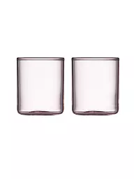 LYNGBY GLAS | Juego de 2 vasos de chupito TORINO 6cl Rosa | Rosa