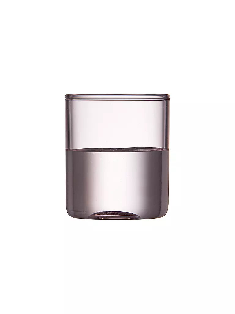LYNGBY GLAS | Juego de 2 vasos de chupito TORINO 6cl Rosa | 