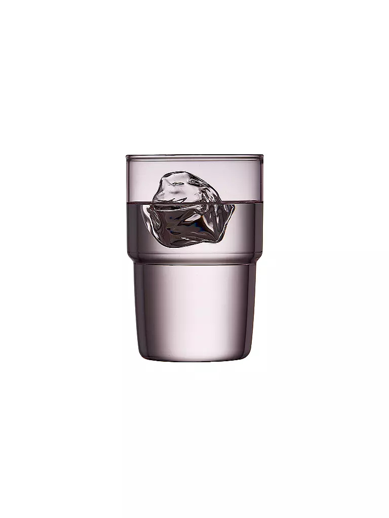 LYNGBY GLAS | Juego de 2 vasos TORINO de 40 cl, rosa | rosa