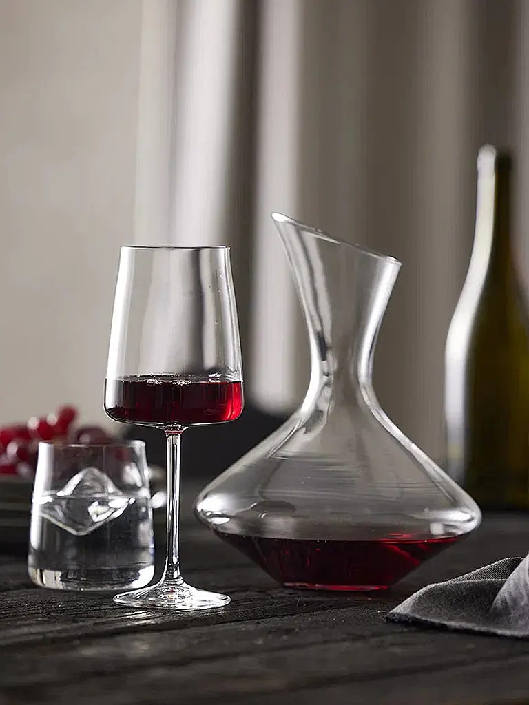 LYNGBY GLAS | Juego de copas de vino tinto 4 pzas. ZERO 54cl | Transparente
