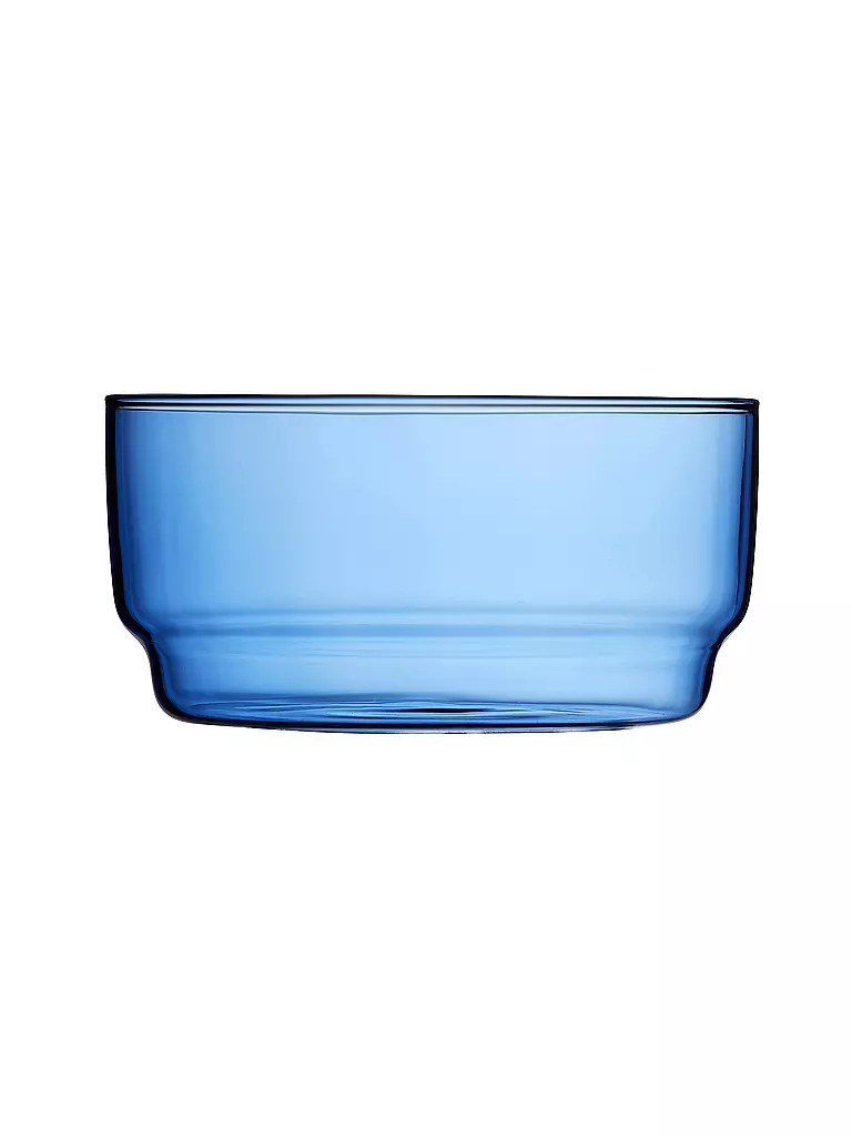 LYNGBY GLAS | Set de 2 cuencos TORINO 50cl Azul | 
