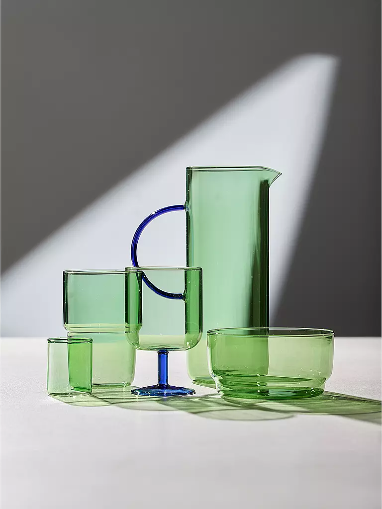 LYNGBY GLAS | Set de 2 cuencos TORINO 50cl Verde | 