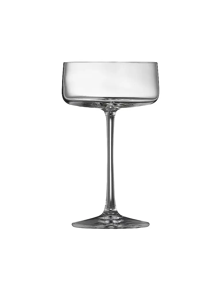 LYNGBY GLAS | Set de copas de champán 4 piezas ZERO 26cl | Transparente