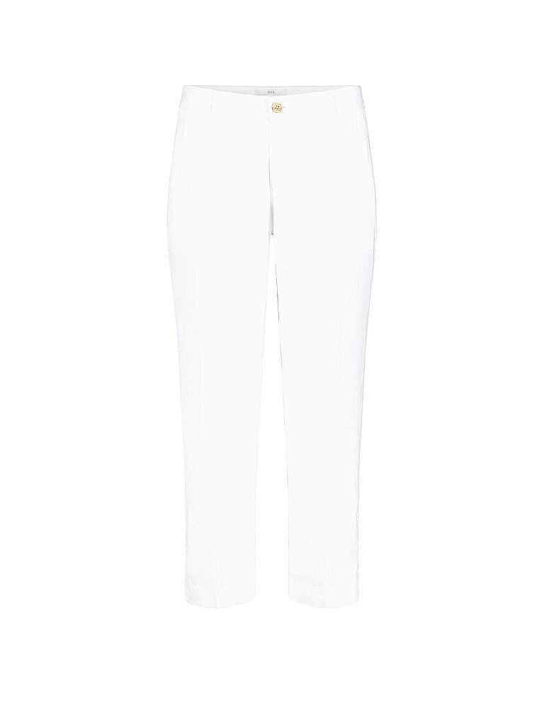 Pantalones de lino Nora blanco 44