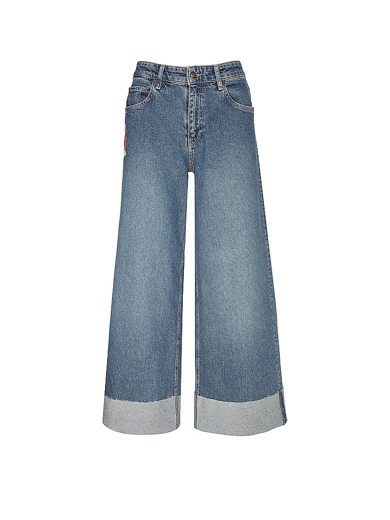 Jeans Wide Leg 7/8 NEVADA azul 38