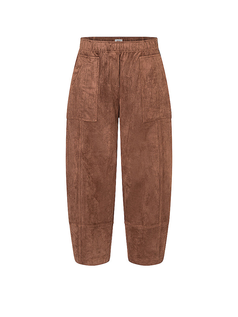 MAC Pantalón Barrel Leg TILDA camel