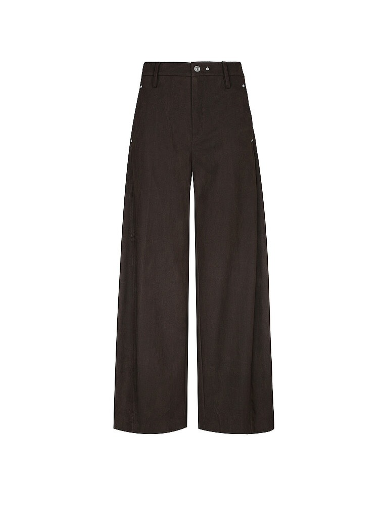 MAC Pantalón efecto piel NEW ORLEANS marrón