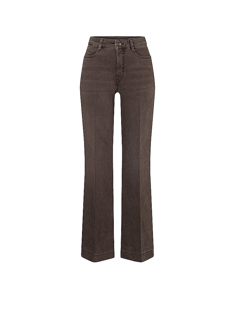 MAC Jeans Wide Leg marrón