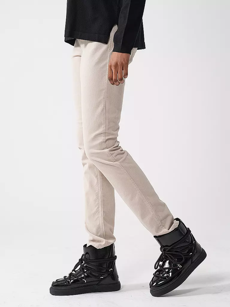 MAC | Cordhose Slim Fit | Crema