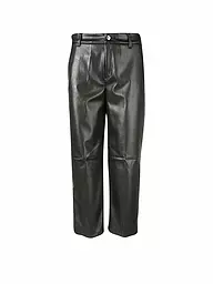 MAC | Culotte in Lederoptik " Chiara "  | Negro