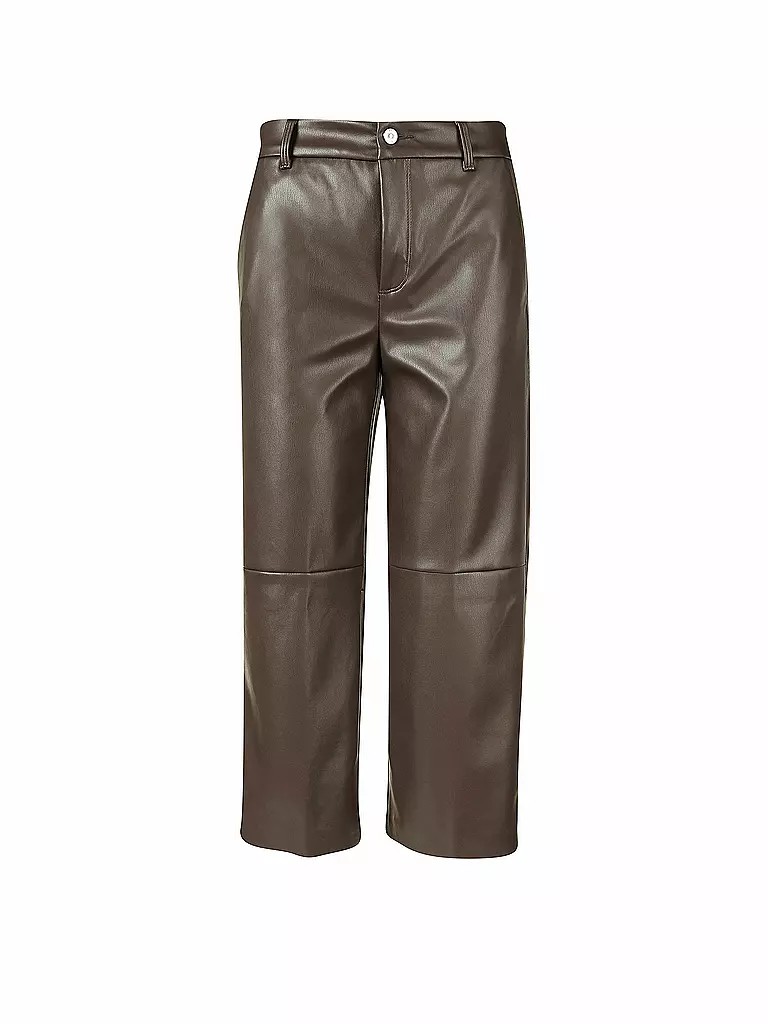 MAC | Culotte in Lederoptik " Chiara "  | Marrón
