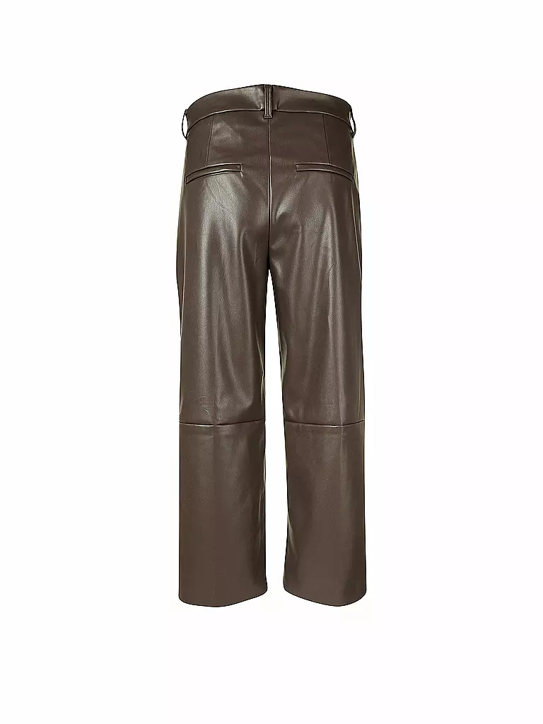 MAC | Culotte in Lederoptik " Chiara "  | Marrón