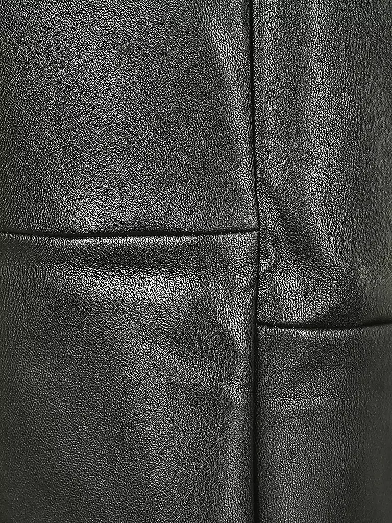 MAC | Culotte in Lederoptik " Chiara "  | Negro