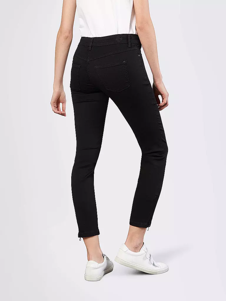 MAC | Hose Skinny Fit 7/8 Dream Chic | Negro