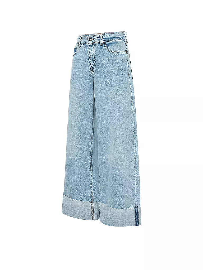 MAC | Jeans de corte recto 7/8 NEVADA | hellblau