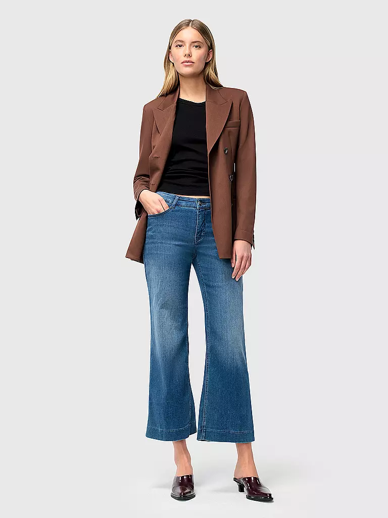 MAC | Jeans de corte recto DREAM WIDE | Azul oscuro