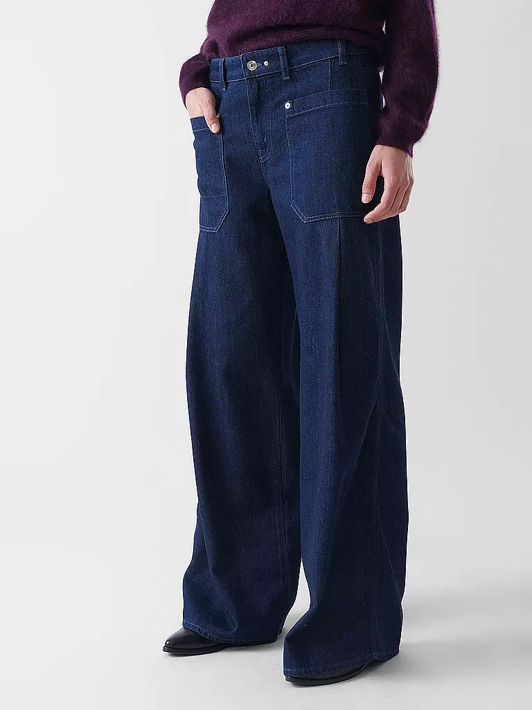 MAC | Jeans de pierna ancha PORTLAND | Azul oscuro