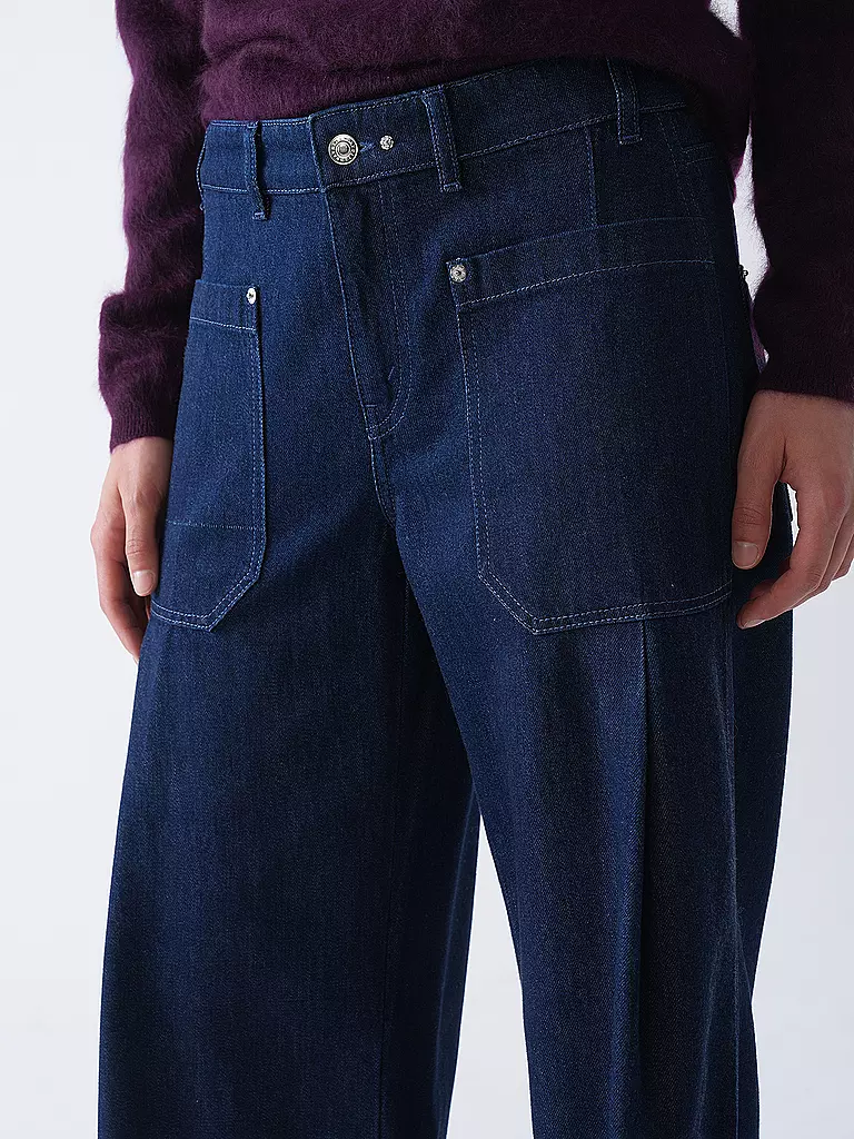 MAC | Jeans de pierna ancha PORTLAND | Azul oscuro
