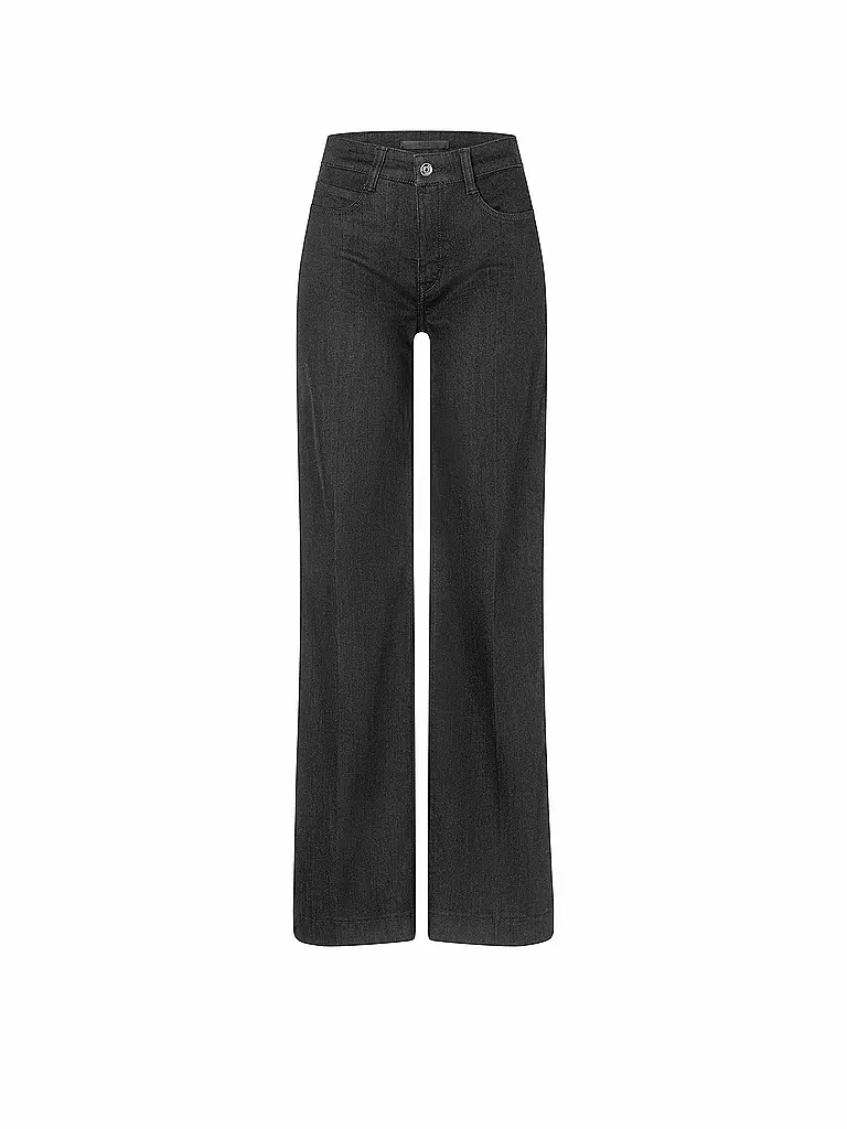 MAC | Jeans de pierna ancha | schwarz