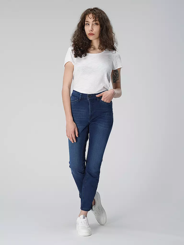 MAC | Jeans Slim Fit 7/8 DREAM SUMMER WONDERLIGHT DENIM | Azul oscuro