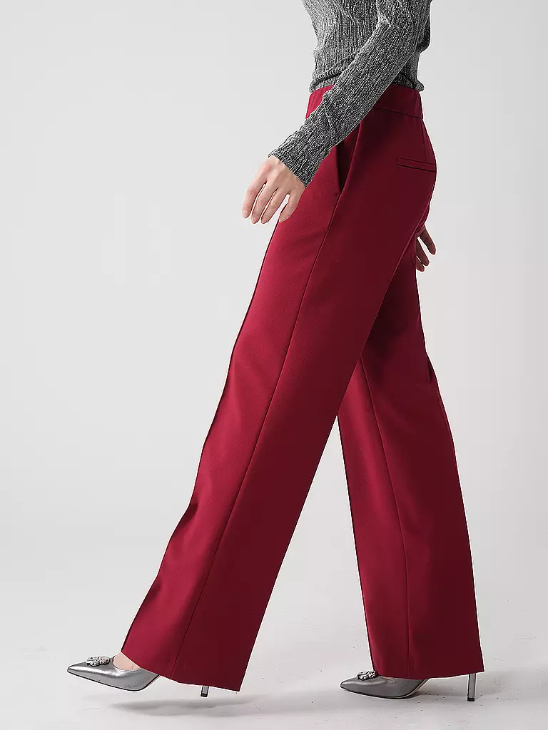 MAC | Marlenehose CHIARA  | Rojo oscuro