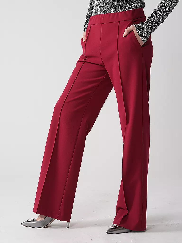 MAC | Marlenehose CHIARA  | Rojo oscuro