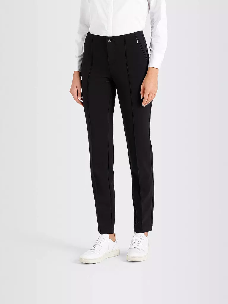 MAC | Pantalón "Anna 0128" | schwarz