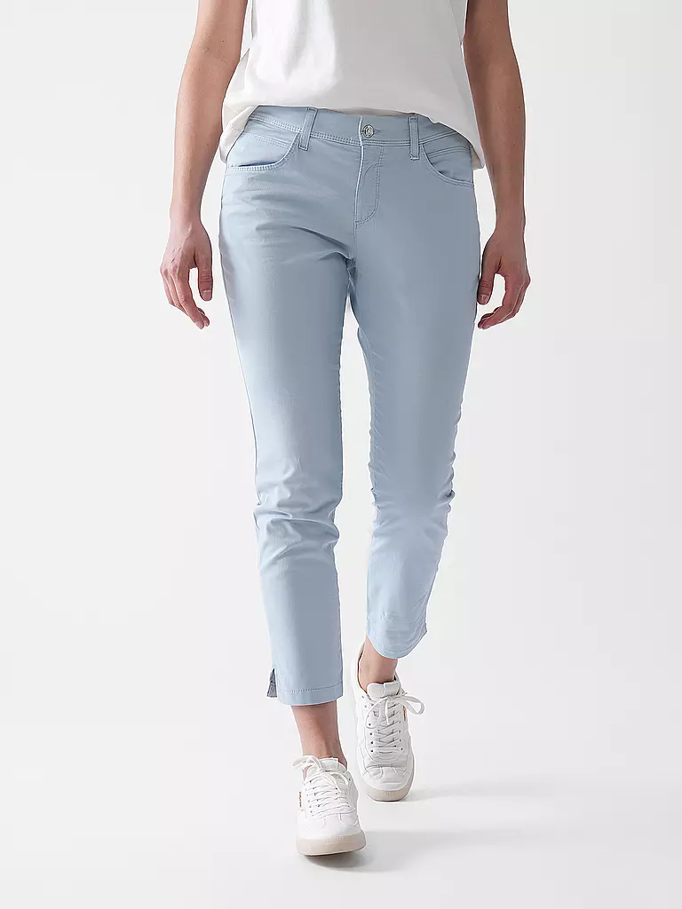 MAC | Pantalón 7/8 Slim Fit | Azul claro