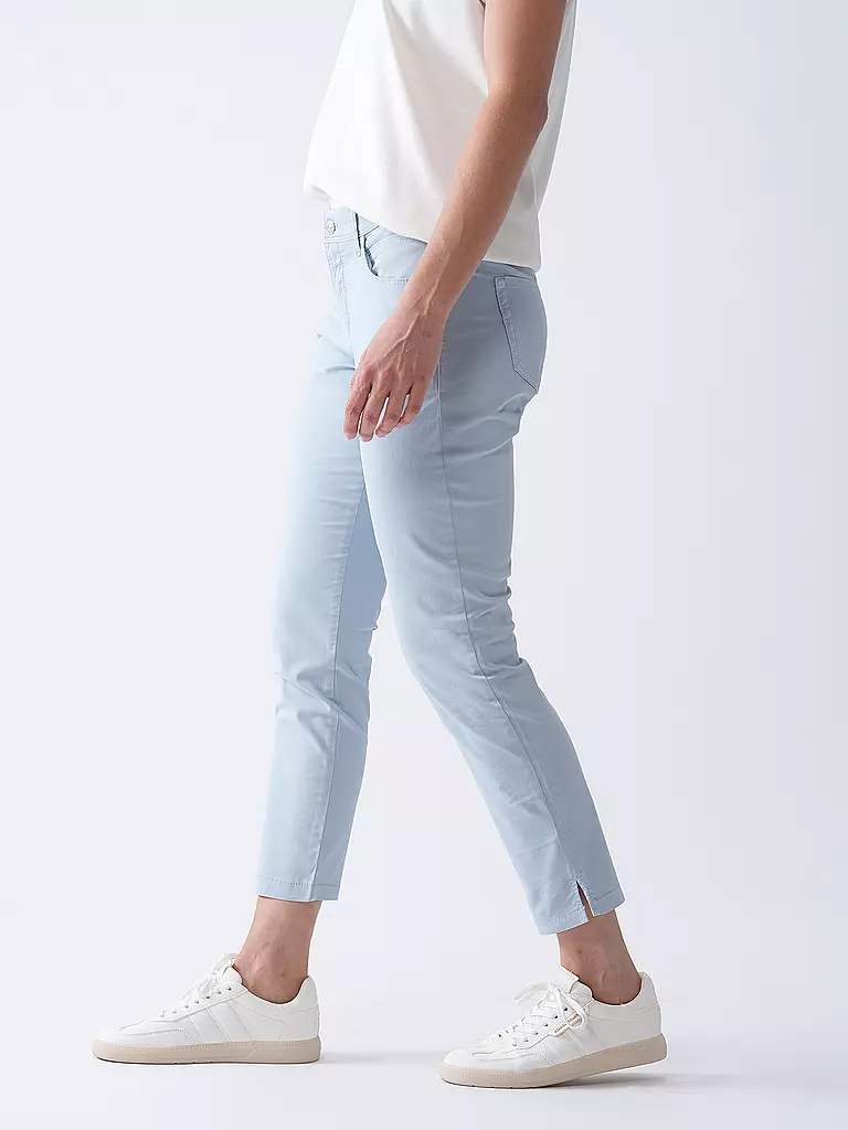 MAC | Pantalón 7/8 Slim Fit | Azul claro