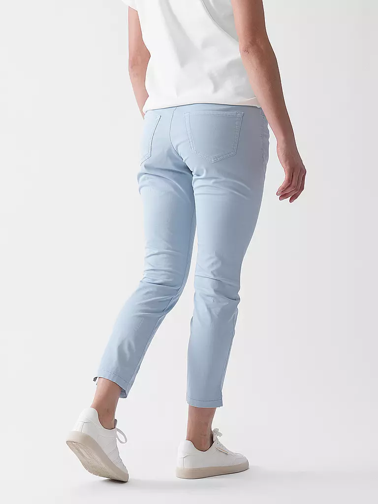 MAC | Pantalón 7/8 Slim Fit | Azul claro
