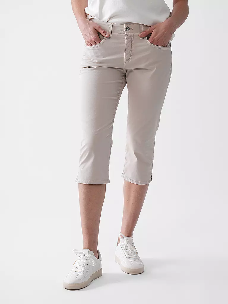 MAC | Pantalón capri 3/4 | Beige